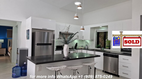 thumbnail for S O L D - SOSUA: CHARMING, VERY TASTEFULLY AND HIGH-QUALITY FURNISHED 2-BEDROOM VILLA