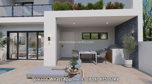 photos for CASA LINDA: PRE-SALE-TOWNHOUSES WITH A PERFECTLY DESIGNED LIVING AREA, PRIVATE POOL AND PARKING