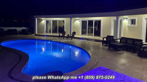 thumbnail for SOSUA: EXPENSIVELY RENOVATED 3-BEDROOM VILLA WITH PERFECT POOL AND TERRACE AREA